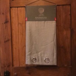 Vince Camuto woven window panels 2 panels